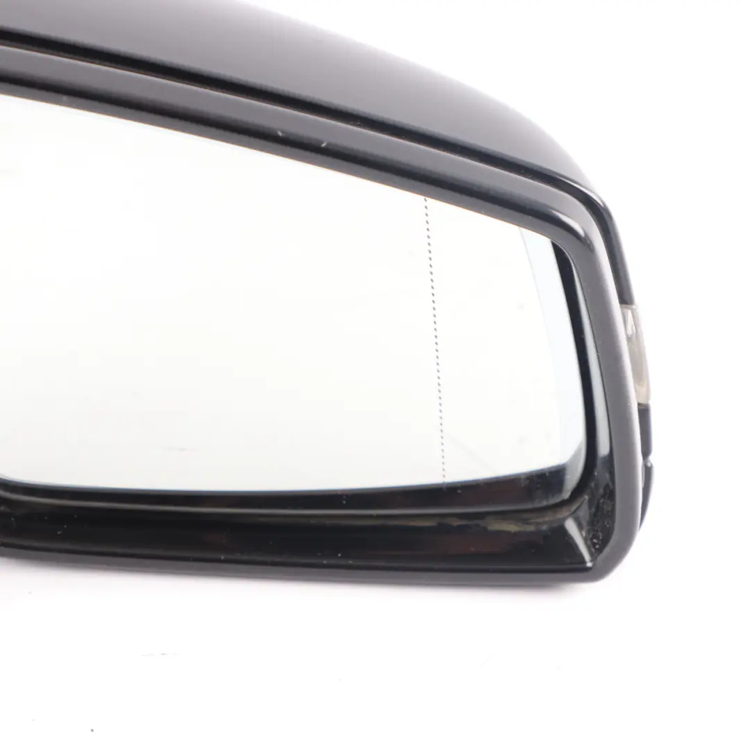 Mercedes W212 Wing Mirror Door Right O/S Obsidian Black Metallic 197