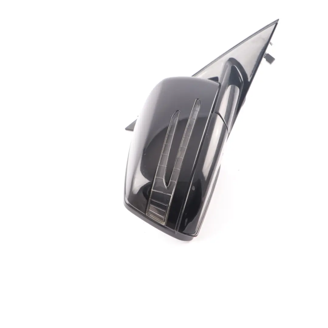 Mercedes W212 Wing Mirror Door Right O/S Obsidian Black Metallic 197