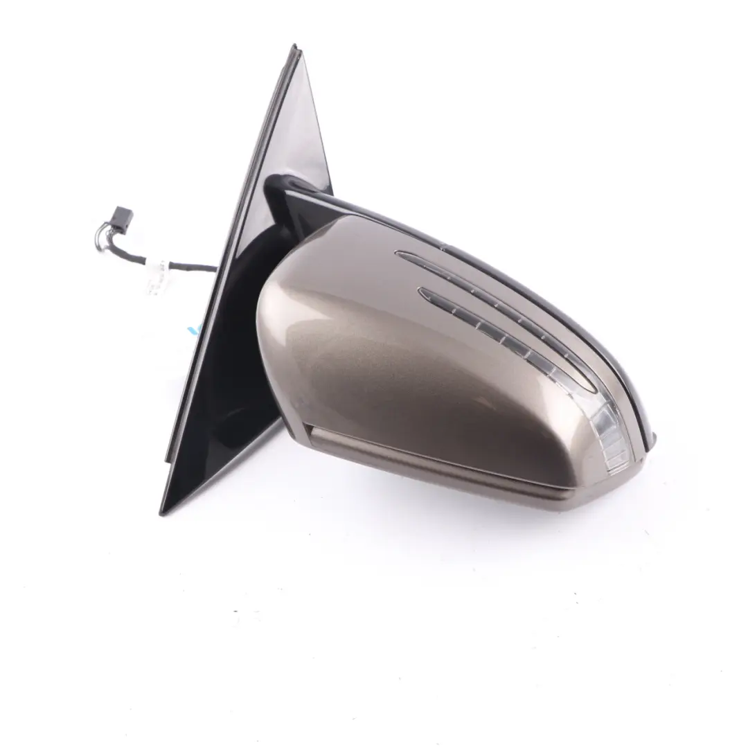 Mercedes W212 Wing Mirror Auto Dip Door Right O/S Outside Indium Grey - 963