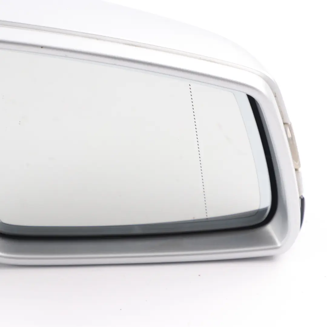 Mercedes W212 Wing Mirror Door Auto Dip Right O/S Iridium Silver Metallic 775