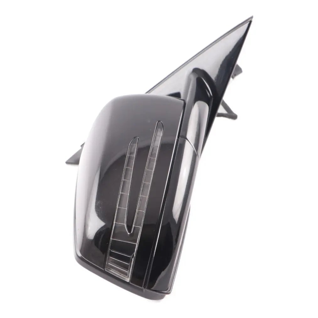 Mercedes W212 Wing Mirror Door Auto Dip Right O/S Obsidian Black 197 A2128101876