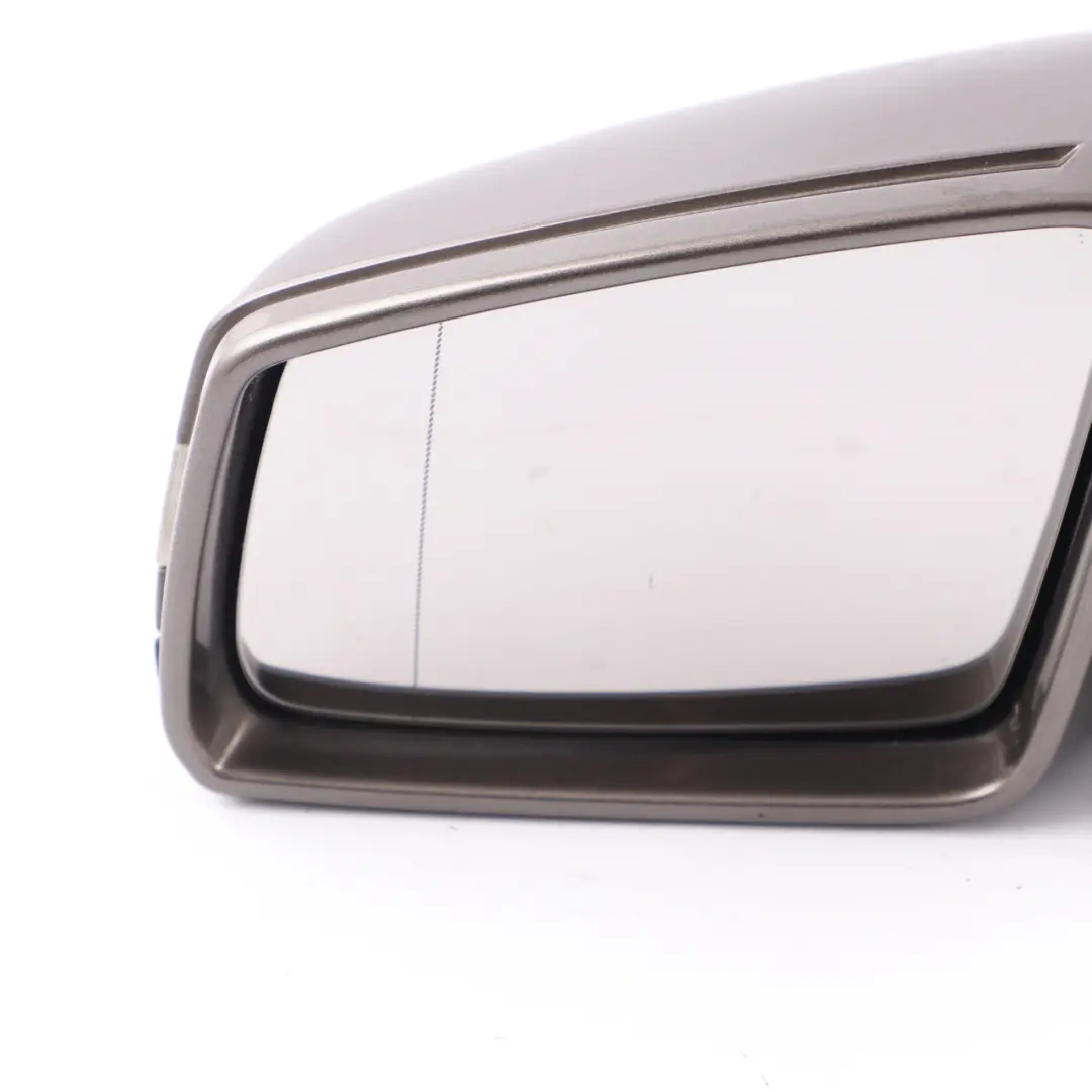 Mercedes W212 Wing Mirror Auto Dip Door Left N/S Outside Indium Grey - 963