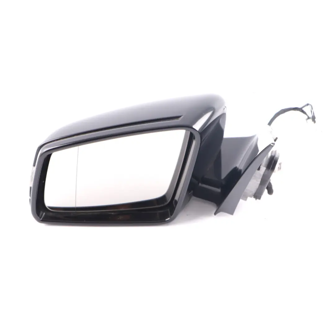 Mercedes W212 Wing Mirror Door Auto Dip Left N/S Obsidian Black 197 A2128102176