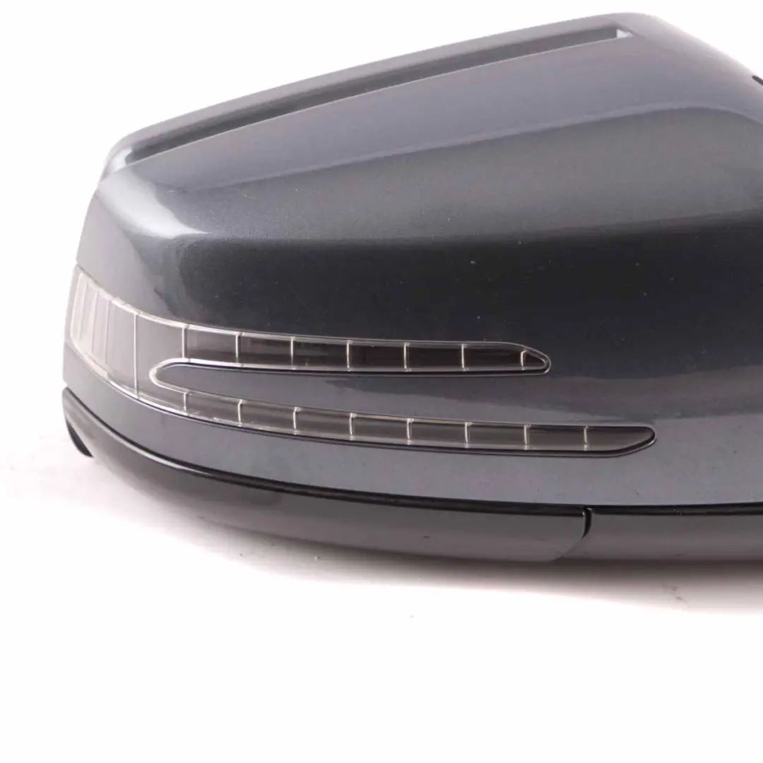 Wing Mirror Mercedes W212 S212 Blind Spot Auto Dip Door Right O/S Tenorite Grey