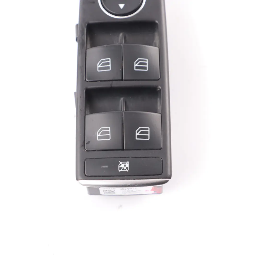 Mercedes W212 Window Lifter Switch Panel Driver's Side Mirrors Adjustment 
