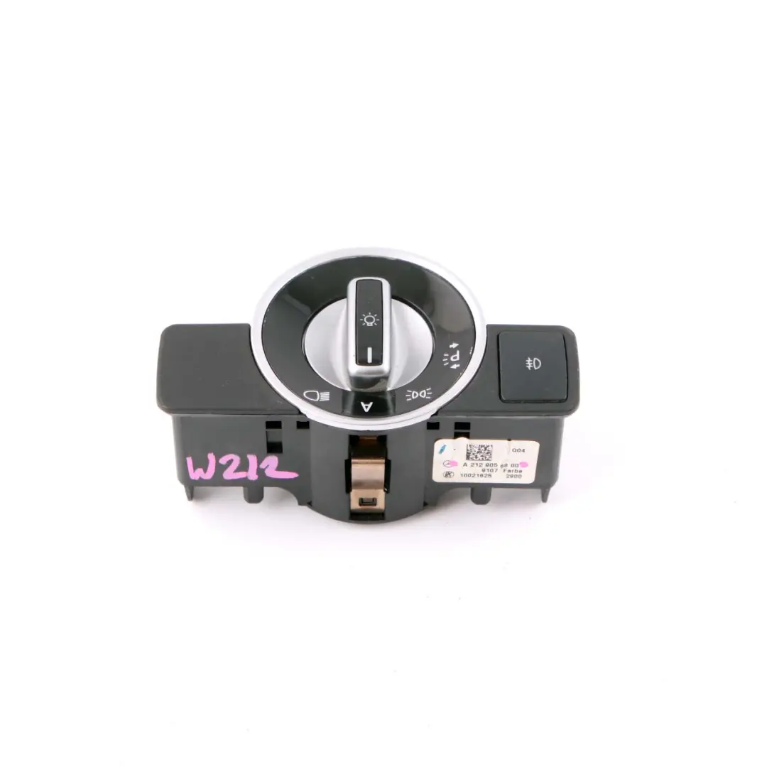 Headlight Light Switch Control Unit Button Mercedes W212 - SKU rhd-A2129056800 - Part number A2129056800