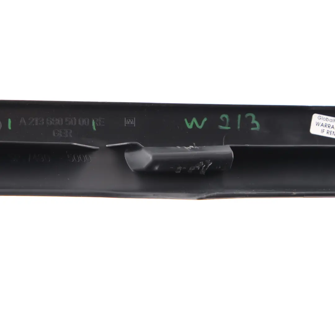 Mercedes W213 A-Pillar Trim Lower Door Sill Cover Front Right O/S A2136805000