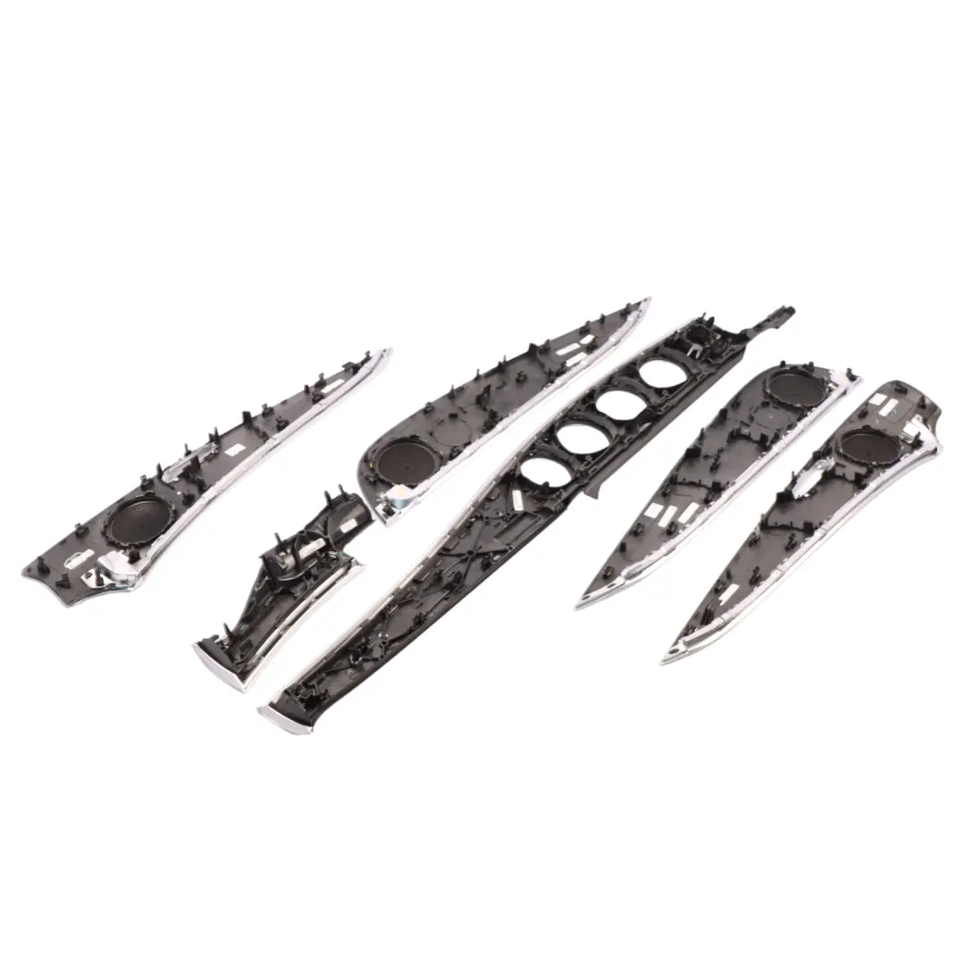 Mercedes W213 Interior Dashboard Console Door Trim Strip Set Alu A2136809000