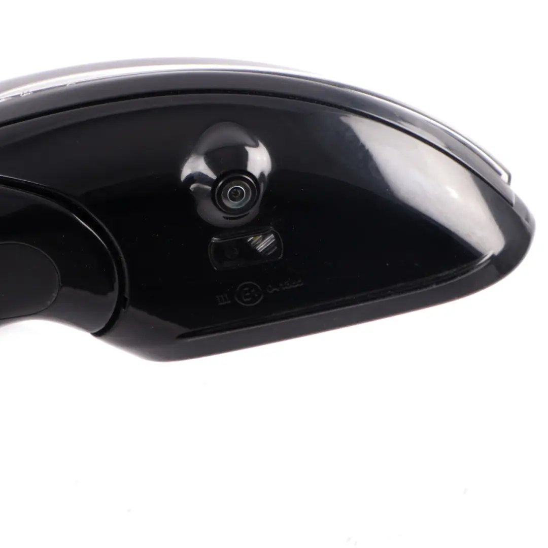 Wing Mirror Mercedes W213 Left N/S Camera Blind Spot Light Obsidian Black 197