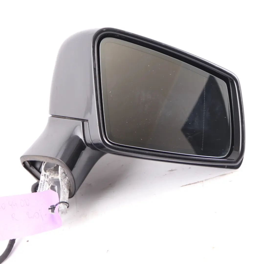 Mercedes CLS W218 Wing Mirror Door Right O/S Power Fold Obsidian Black - 197