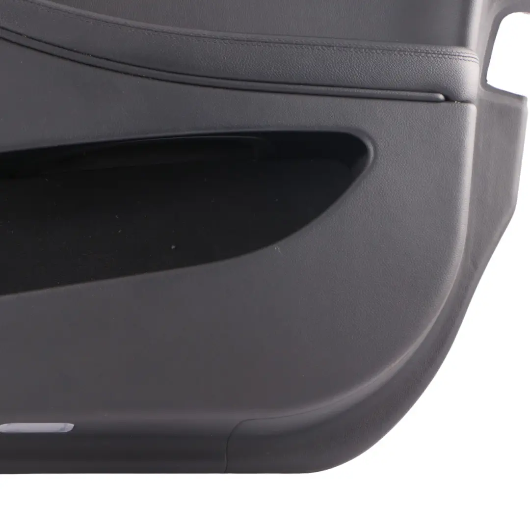 Door Card Mercedes W219 Front Right O/S Door Trim Panel Cover Leather Black