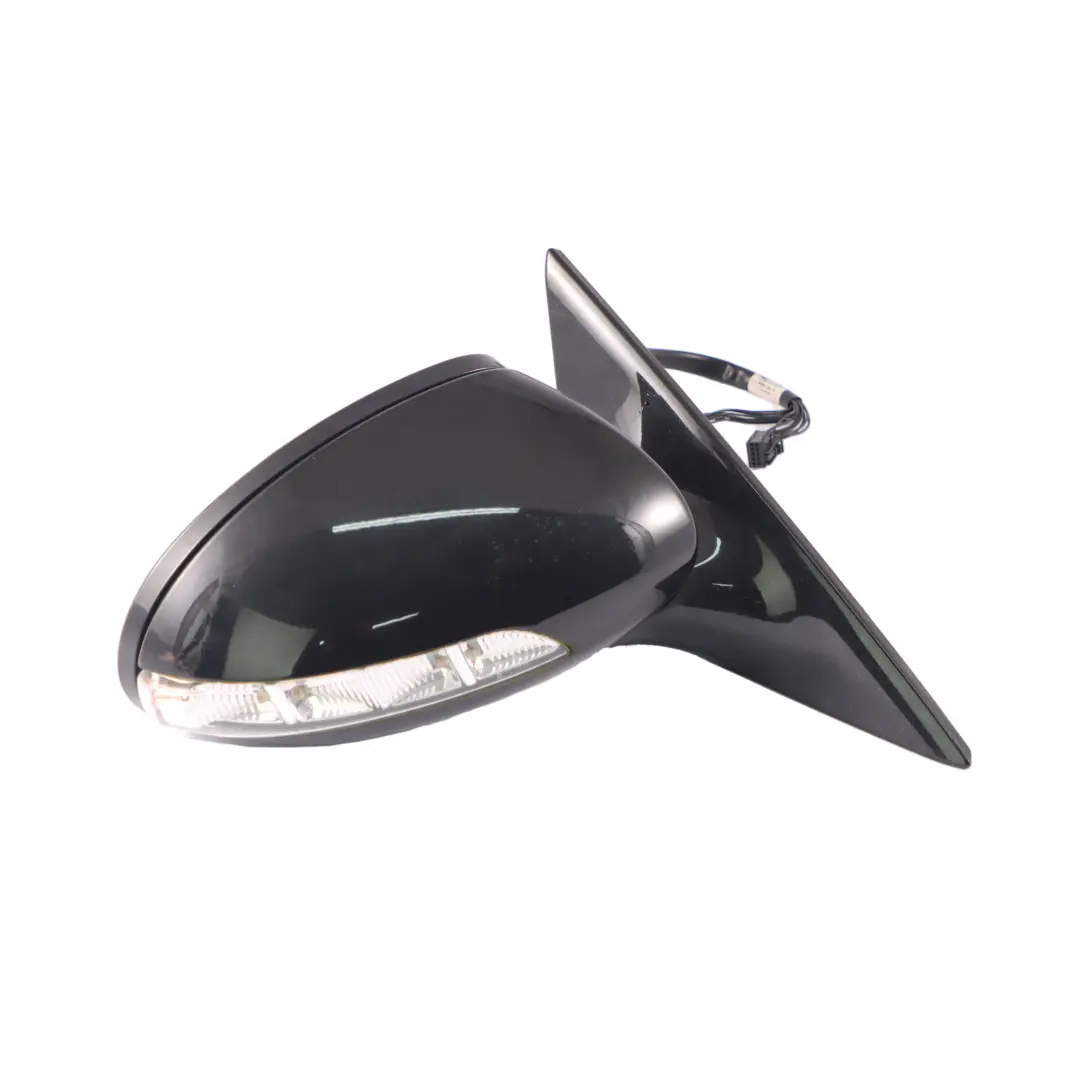 Mercedes CLS C219 Wing Mirror Door Right O/S Power Fold Obsidian Black - 197