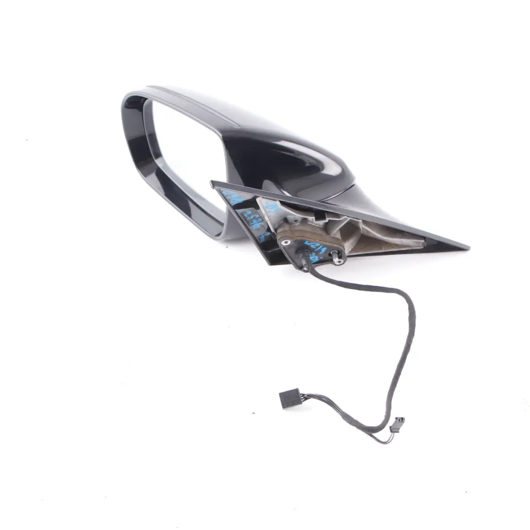 Mercedes CLS W219 Wing Mirror Outside Left N/S Door Obsidian Black - 197