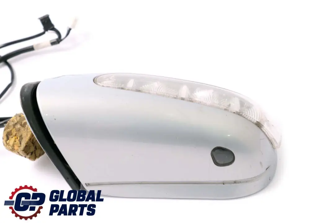 Mercedes CL S Class C215 W220 Left N/S Wing Door Mirror Blue Chalcedonblau