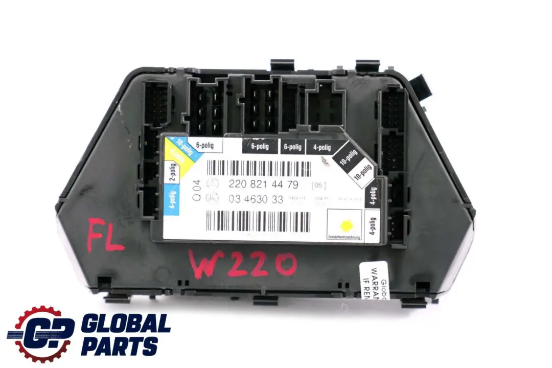Mercedes-Benz S-Class W220 Seat Control Switch Front Left A2208214479