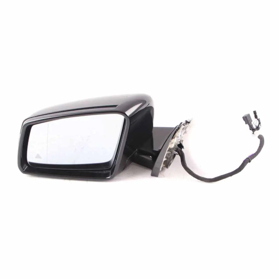 Mercedes-Benz S W221 Auto Dip Left Wing Door Mirror Blind Spot Obsidian Black