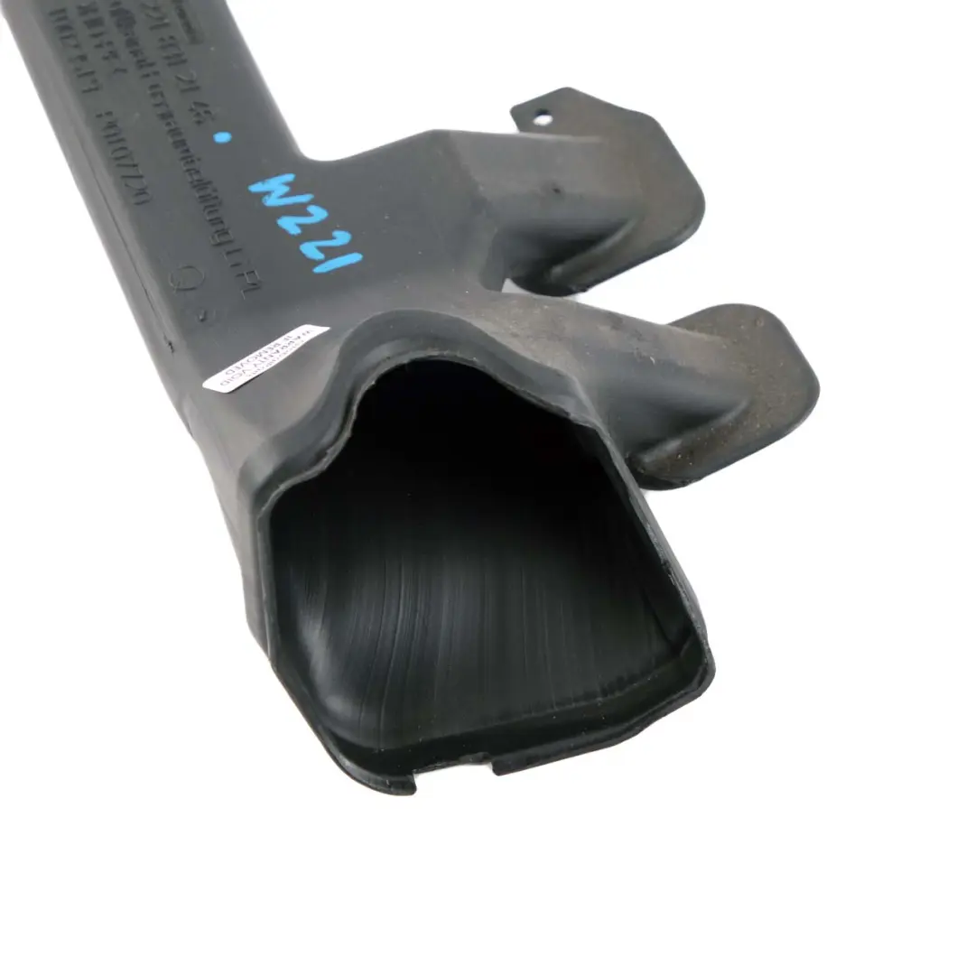 Mercedes-Benz S W221 Air Duct Vent Pipe Guide Channel Front Left N/S A2218312146