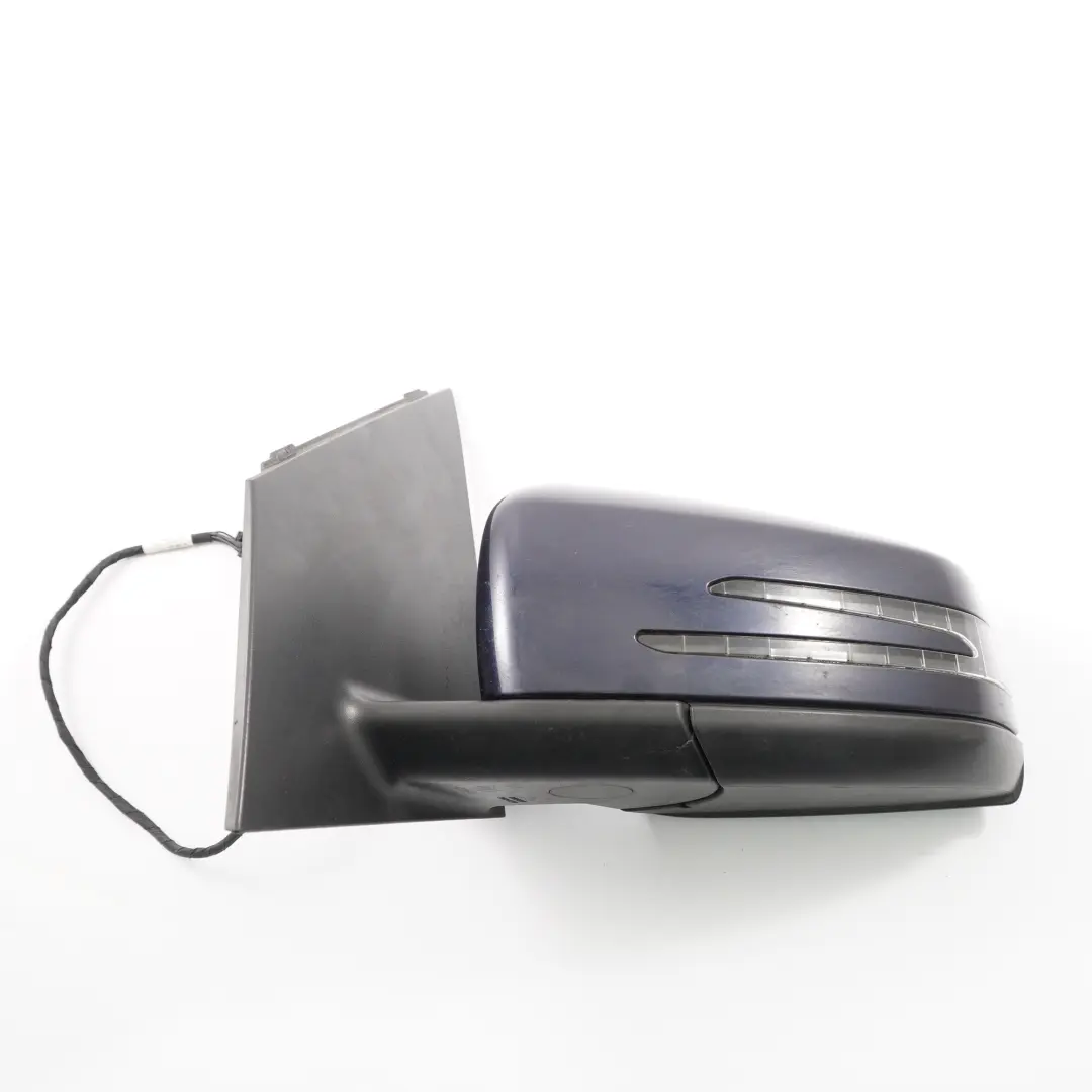 Mercedes W246 Wing Mirror Power Fold Door Left N/S Outside Cavansite Blue - 890