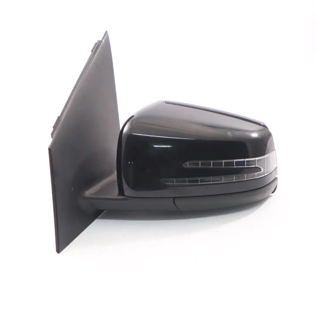 Mercedes W246 Wing Mirror Power Fold Door Left N/S Outside Black