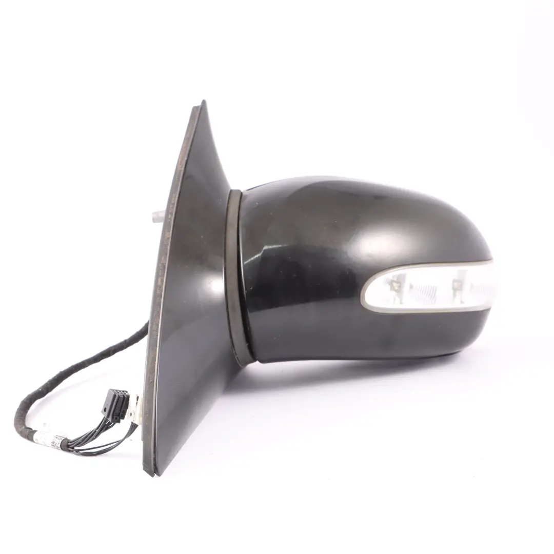 Mercedes W251 Wing Mirror Door Left N/S Outside Power Fold Obsidian Black 197