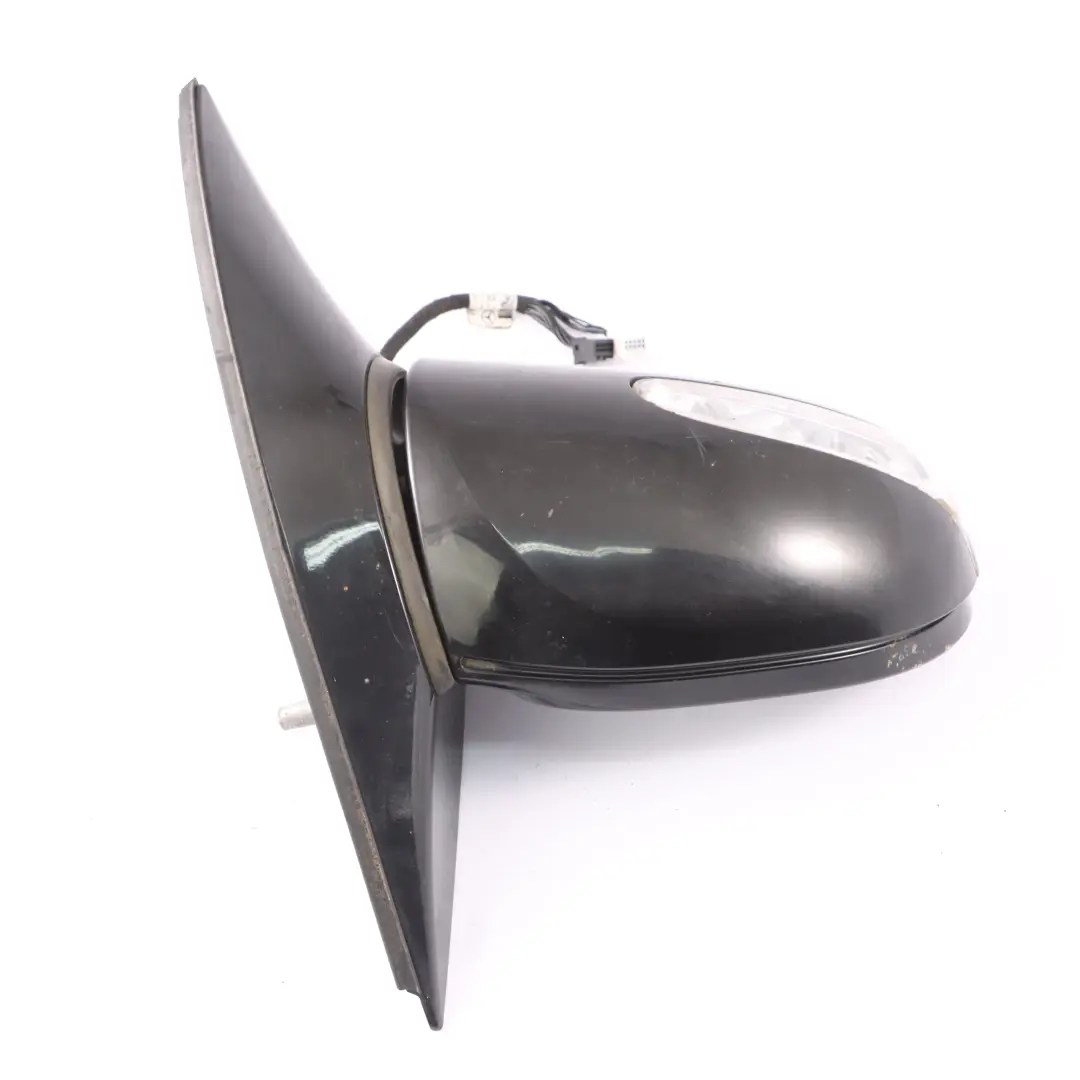 Mercedes W251 Wing Mirror Door Right O/S Outside Power Fold Obsidian Black 197