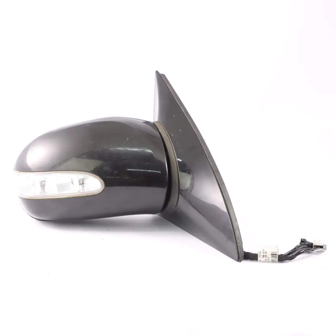 Mercedes W251 Wing Mirror Door Right O/S Outside Power Fold Obsidian Black 197