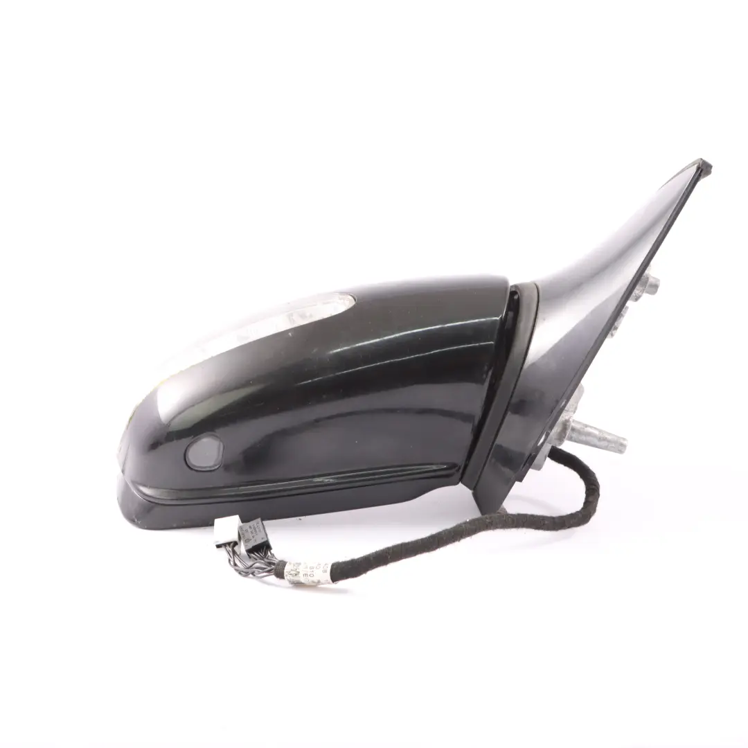 Mercedes W251 Wing Mirror Door Right O/S Outside Power Fold Obsidian Black 197