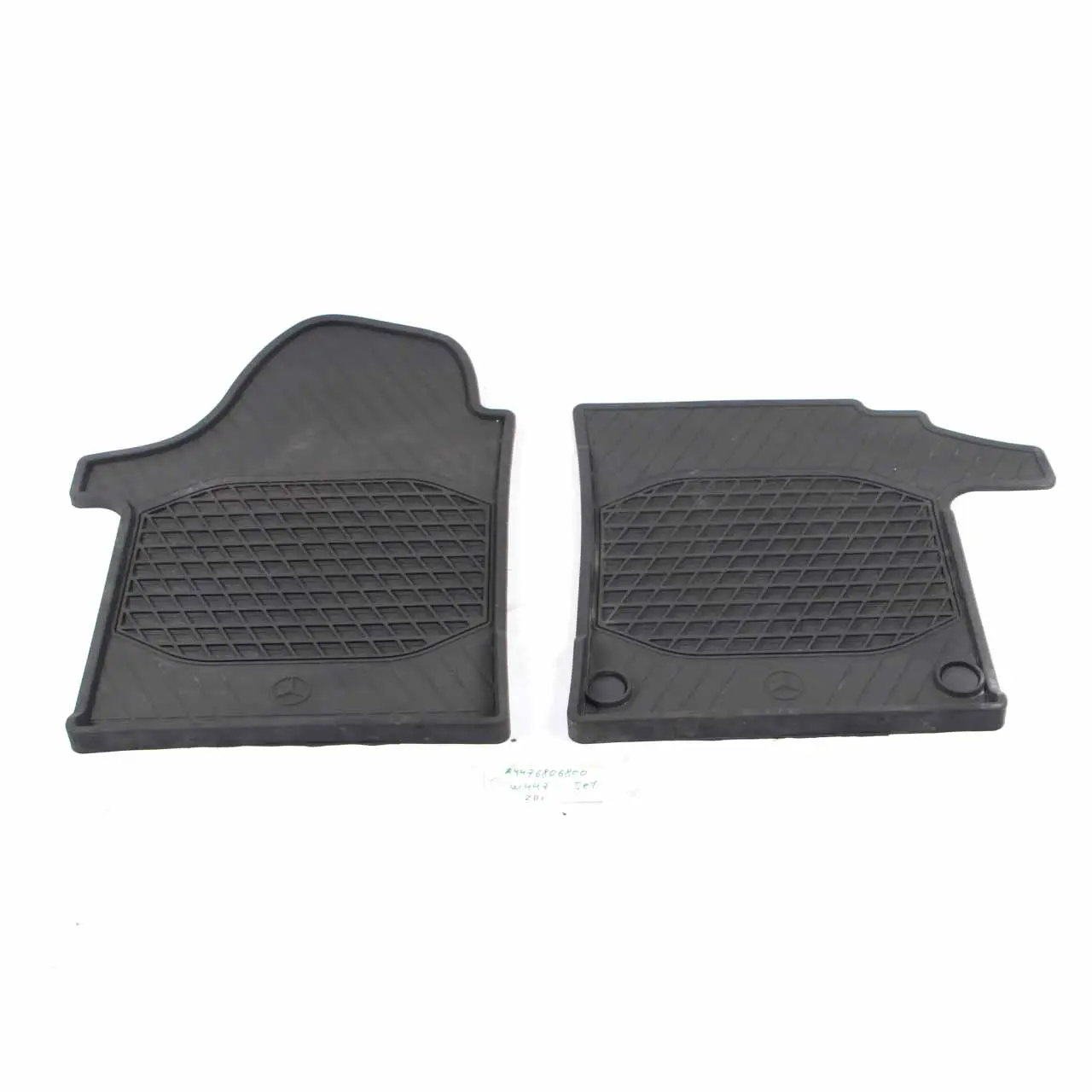 Mercedes W447 Rubber Mat Set Interior Front Leg Room Left Right Mats N/O/S