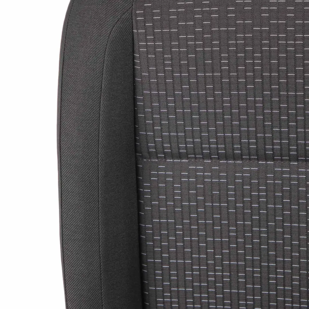 Front Seat Mercedes W447 Double Left N/S V-Class Cloth Fabric Caluma Black