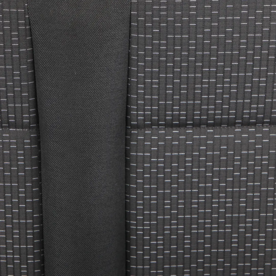 Front Seat Mercedes W447 Double Left N/S V-Class Cloth Fabric Caluma Black