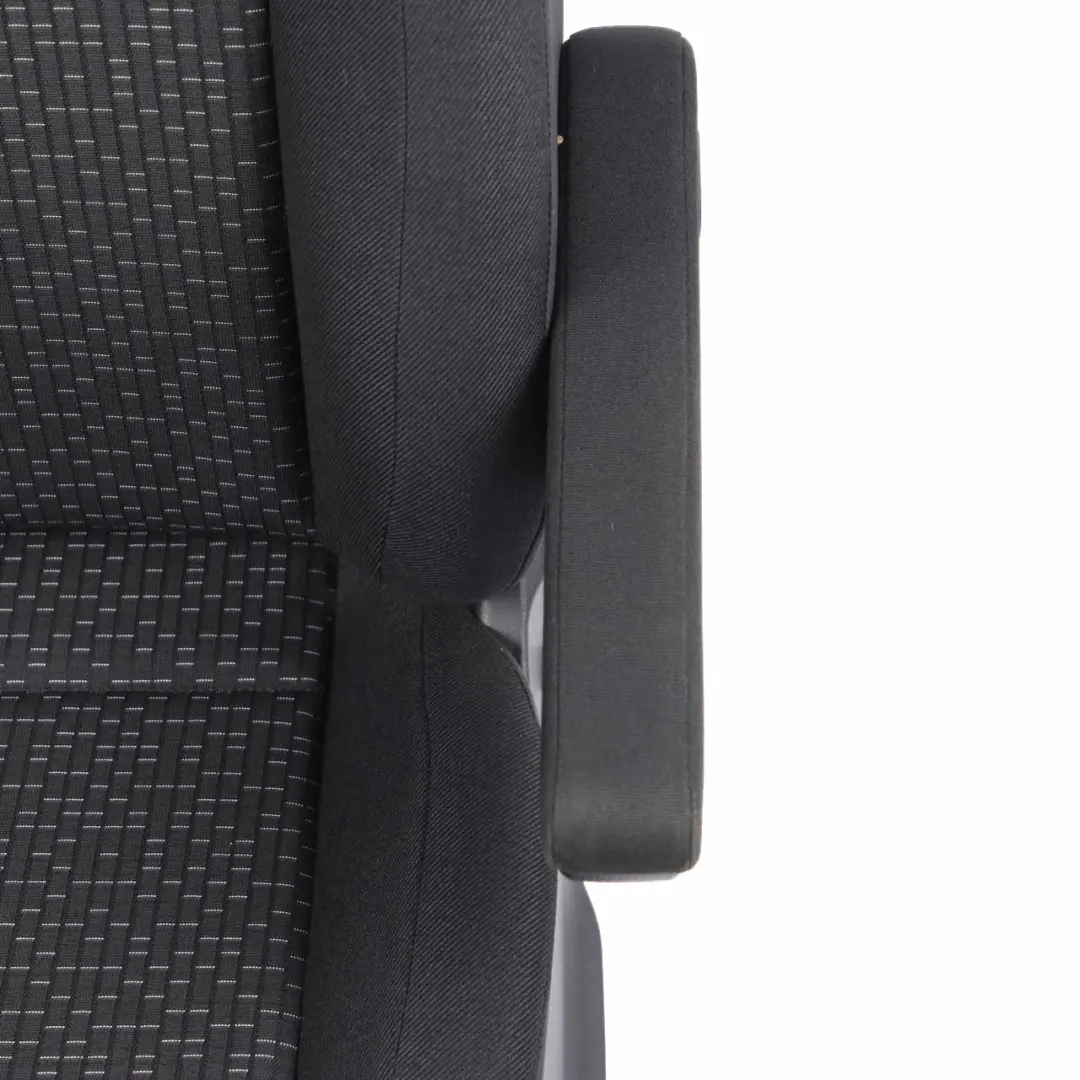 Front Seat Mercedes W447 Sprinter Right O/S Cloth Fabric Caluma Black Lumbar