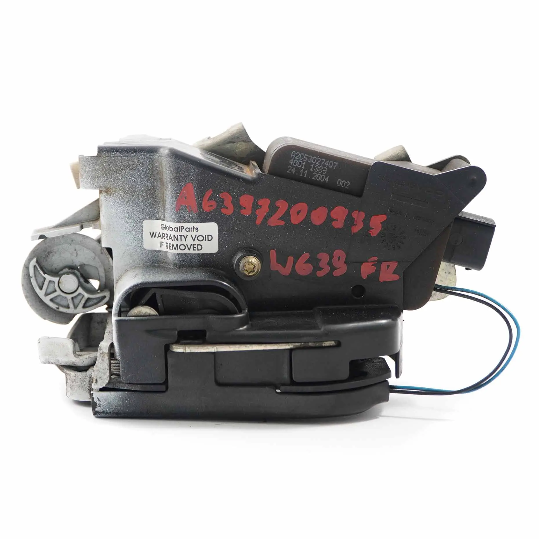 Door Lock Mercedes Vito W639 Actuator Mechanism Front Right O/S A6397200935