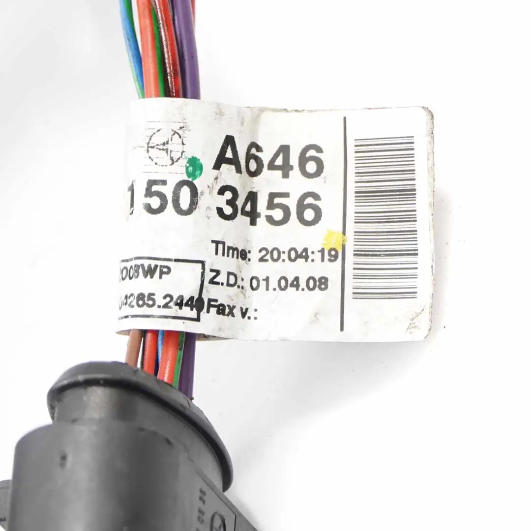 Mercedes W204 OM646 Diesel Engine Wiring Harness Loom Cable A6461503456
