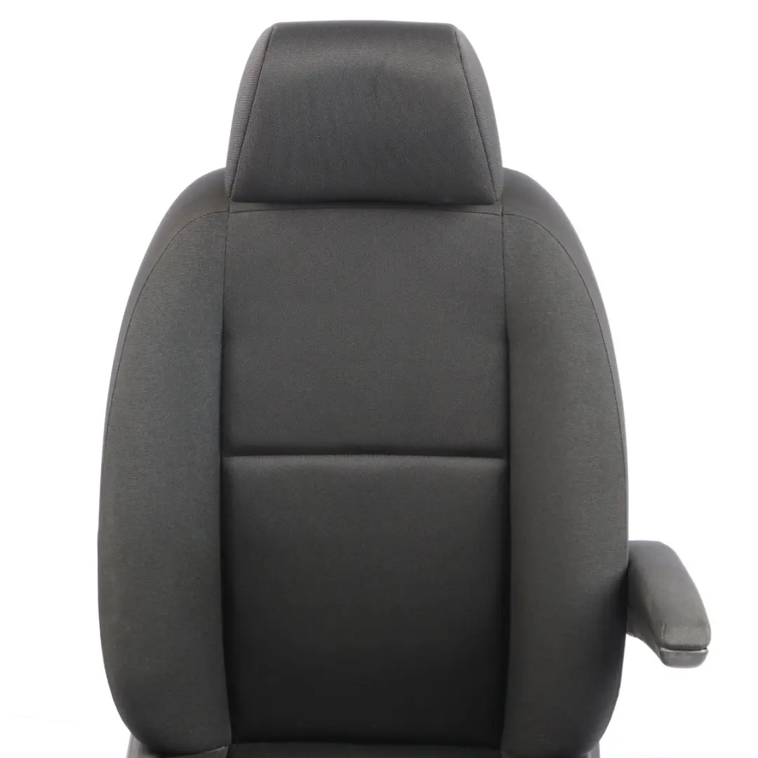 Front Seat Mercedes W910 Sprinter Single Right O/S Cloth Black Maturin Fabric