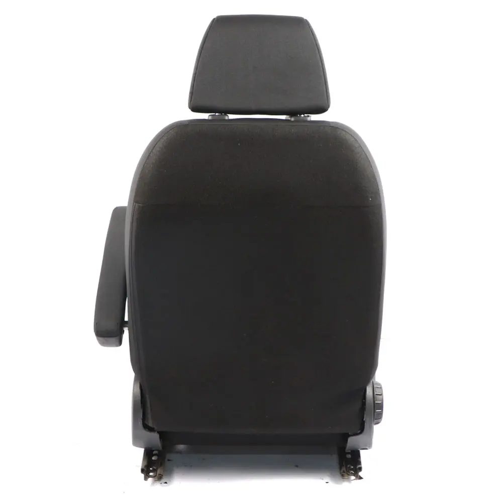Front Seat Mercedes W910 Sprinter Single Right O/S Cloth Black Maturin Fabric