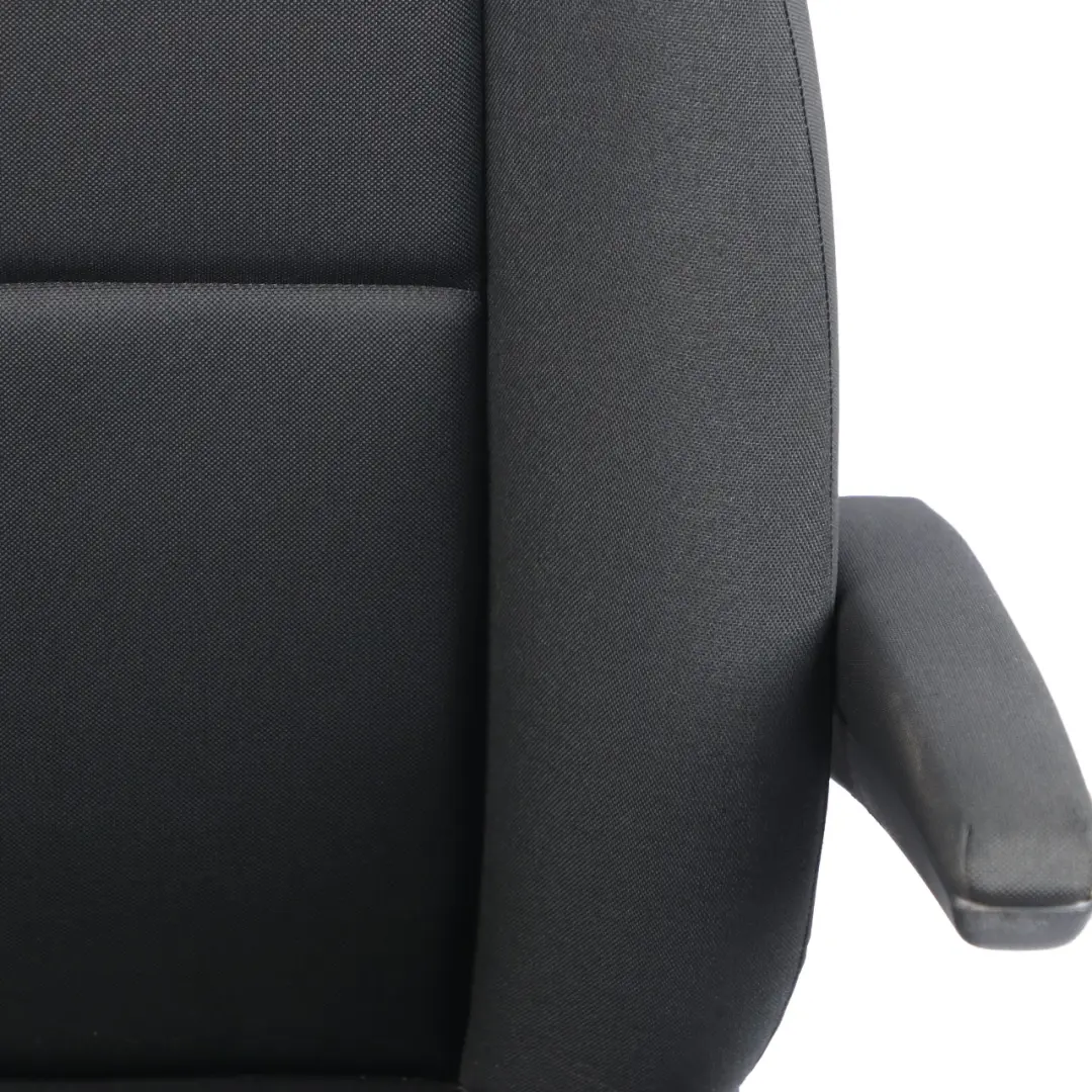 Front Seat Mercedes W910 Sprinter Single Right O/S Cloth Black Maturin Fabric