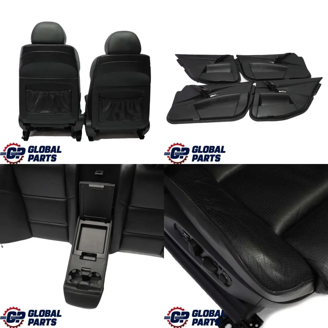 Full Leather Heated Multifunction Interior Seats Seat Electric BMW Black - SKU rhd-E60 M5 Black Leather Seats - Part number E60 M5