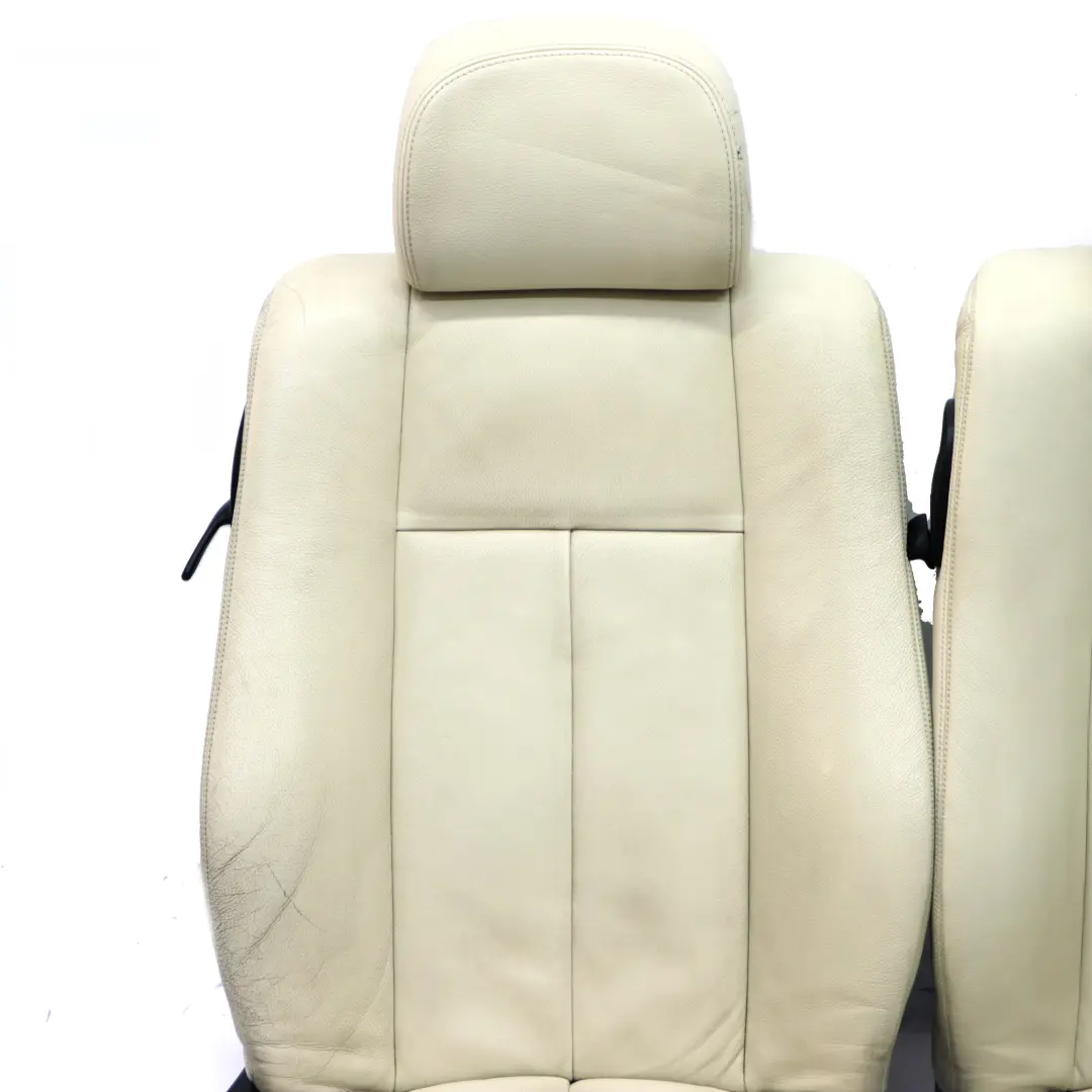 BMW E63 Seats Individual Leather Merino Platinum Front Left Right Seat Memory