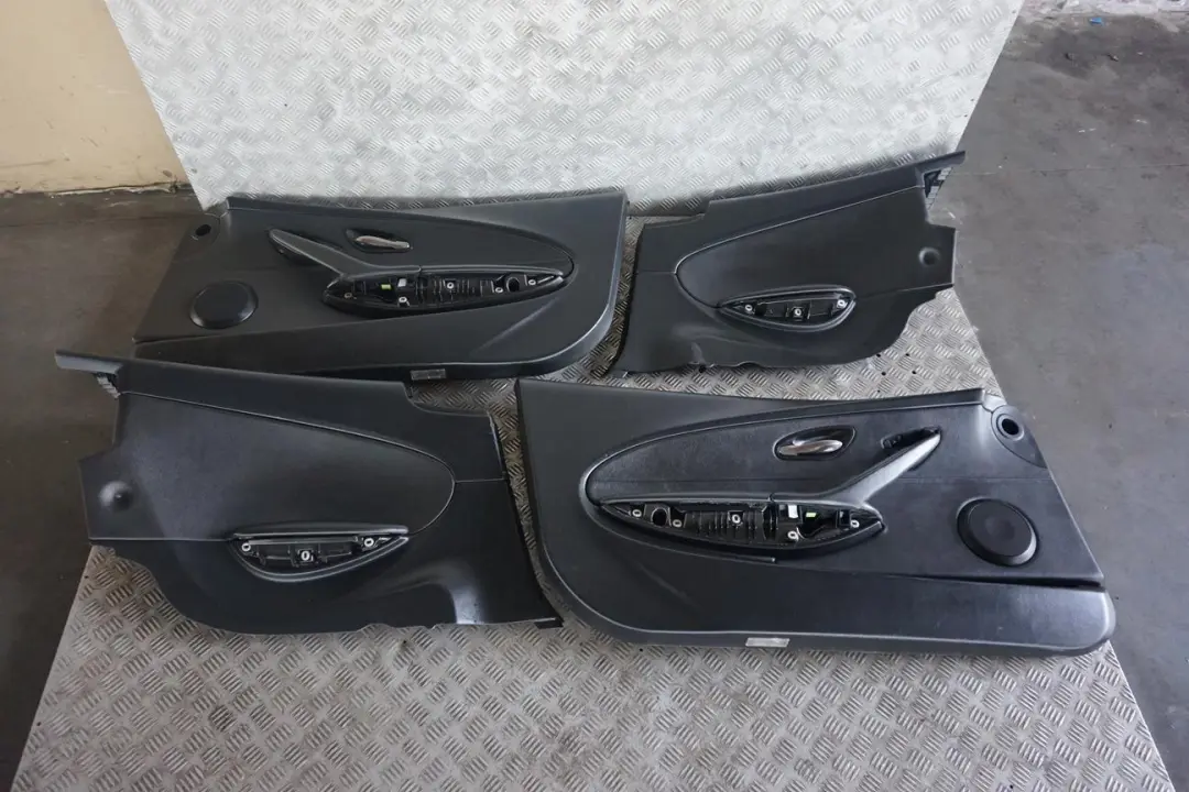 BMW 6 Series E63 M Sport Black Leather Interior Seats Memory with Door Cards