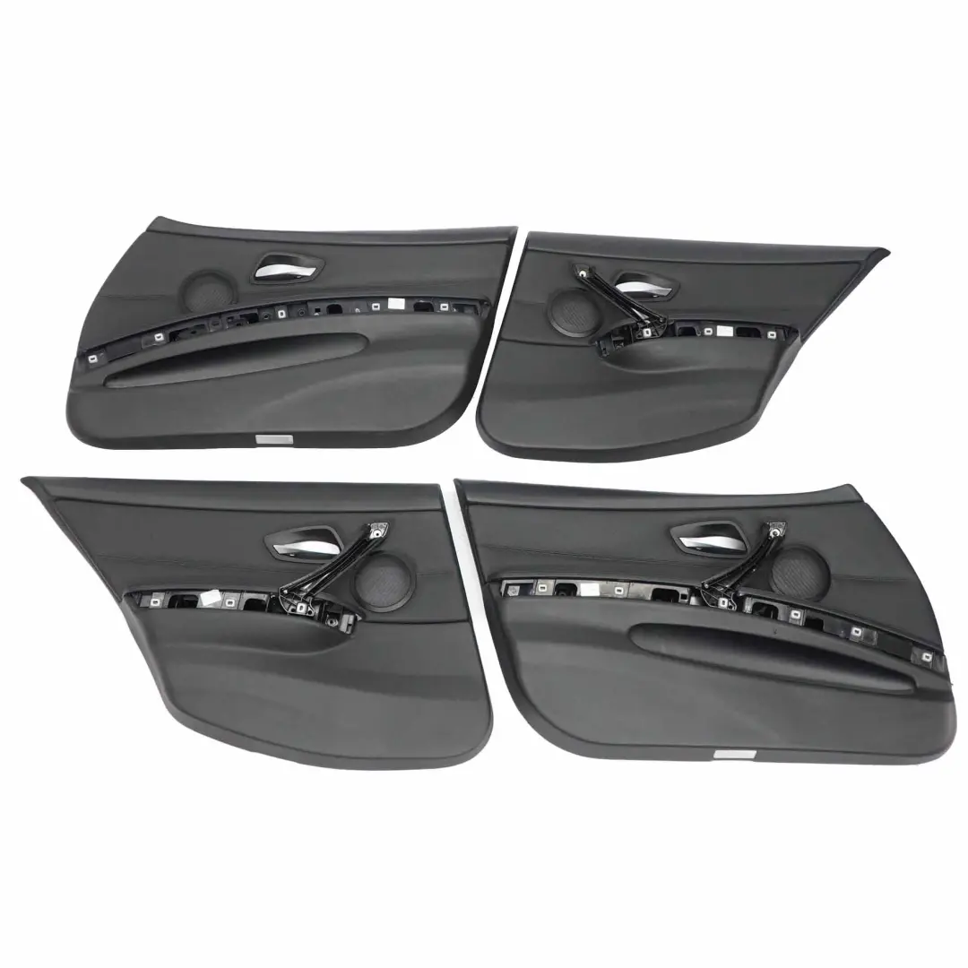 Leather Seats BMW E91 LCI Touring Heated Black Interior Memory Lumbar Door Cards