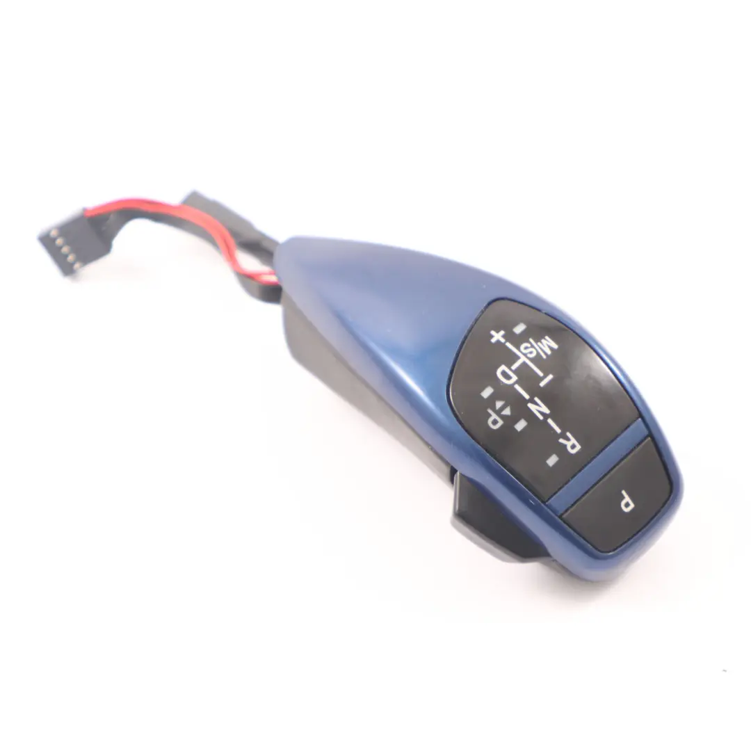 Gearshift Knob BMW E92 E93 Automatic Gear Selector Switch Lever Blue