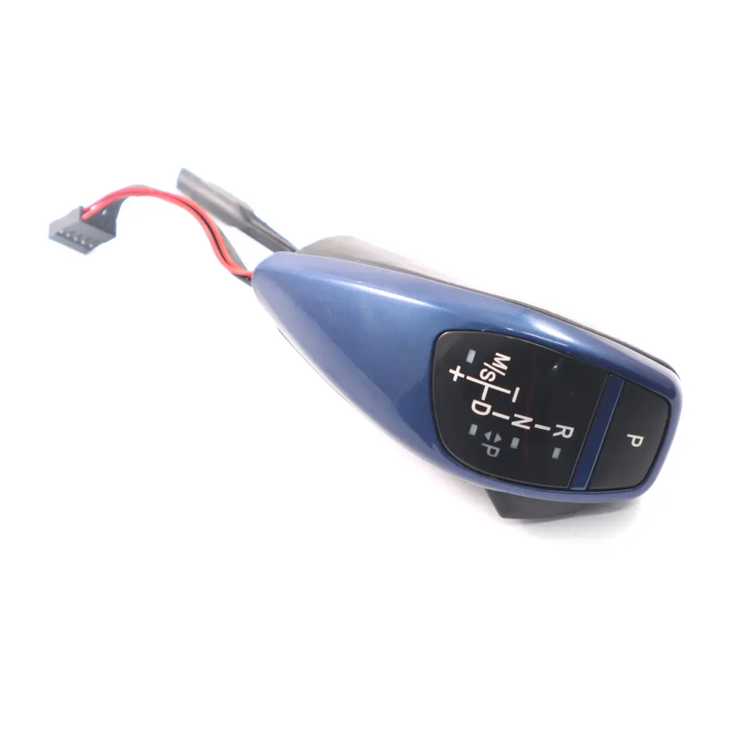 Gearshift Knob BMW E92 E93 Automatic Gear Selector Switch Lever Blue