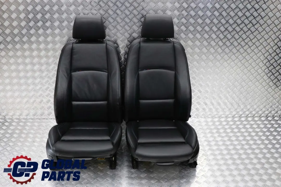 BMW E92 LCI M Sport Heated Black Leather Interior Seats Memory With Door Cards