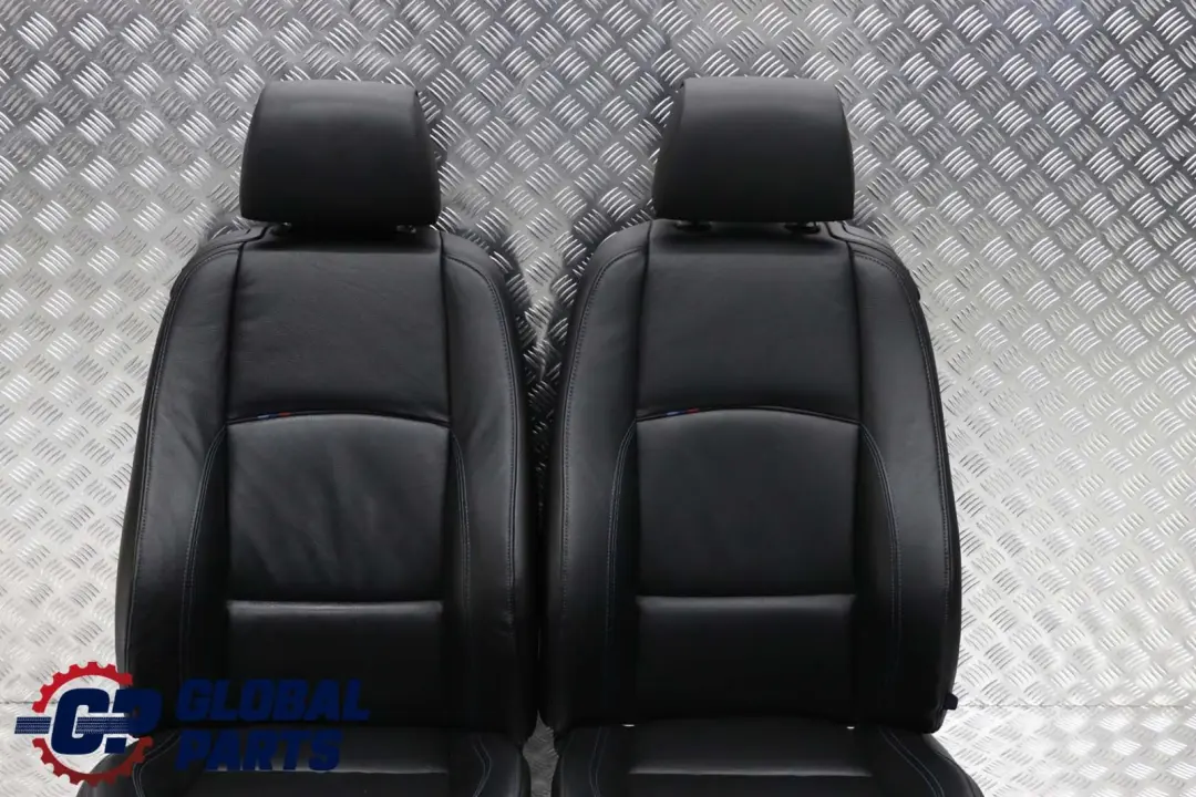BMW E92 LCI M Sport Heated Black Leather Interior Seats Memory With Door Cards