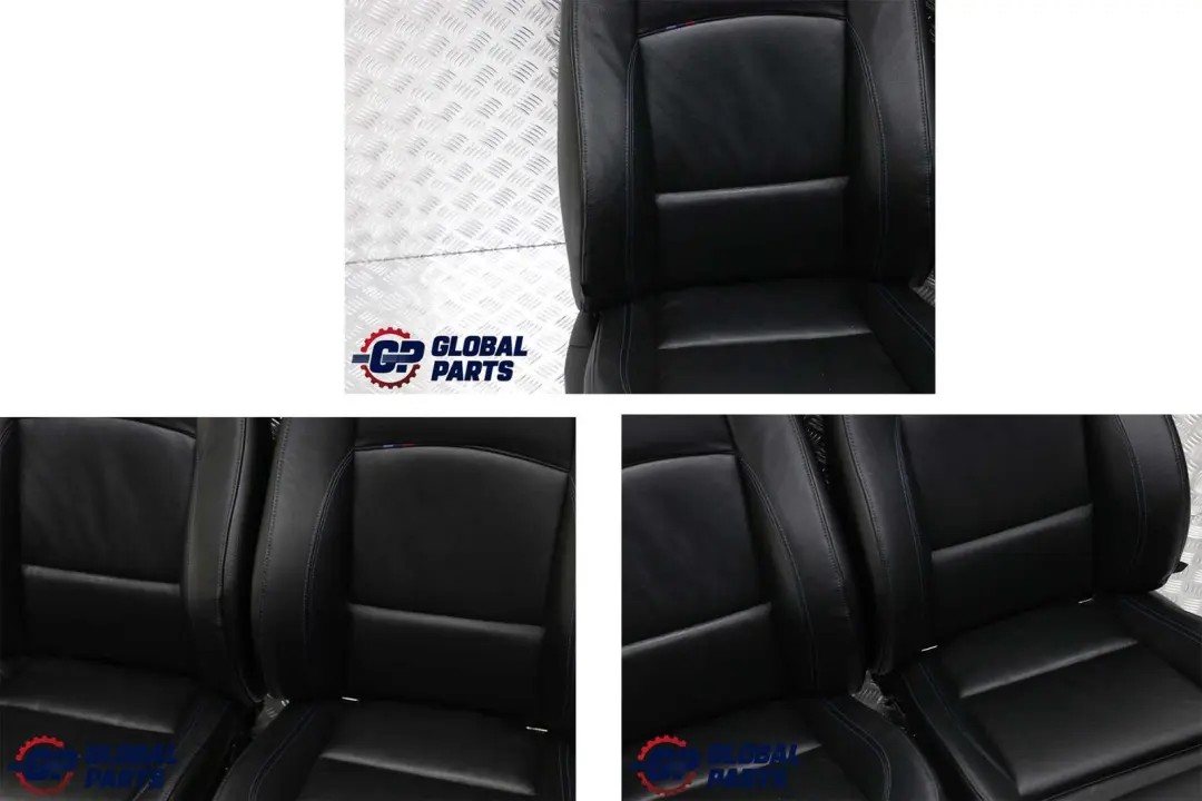 BMW E92 LCI M Sport Heated Black Leather Interior Seats Memory With Door Cards