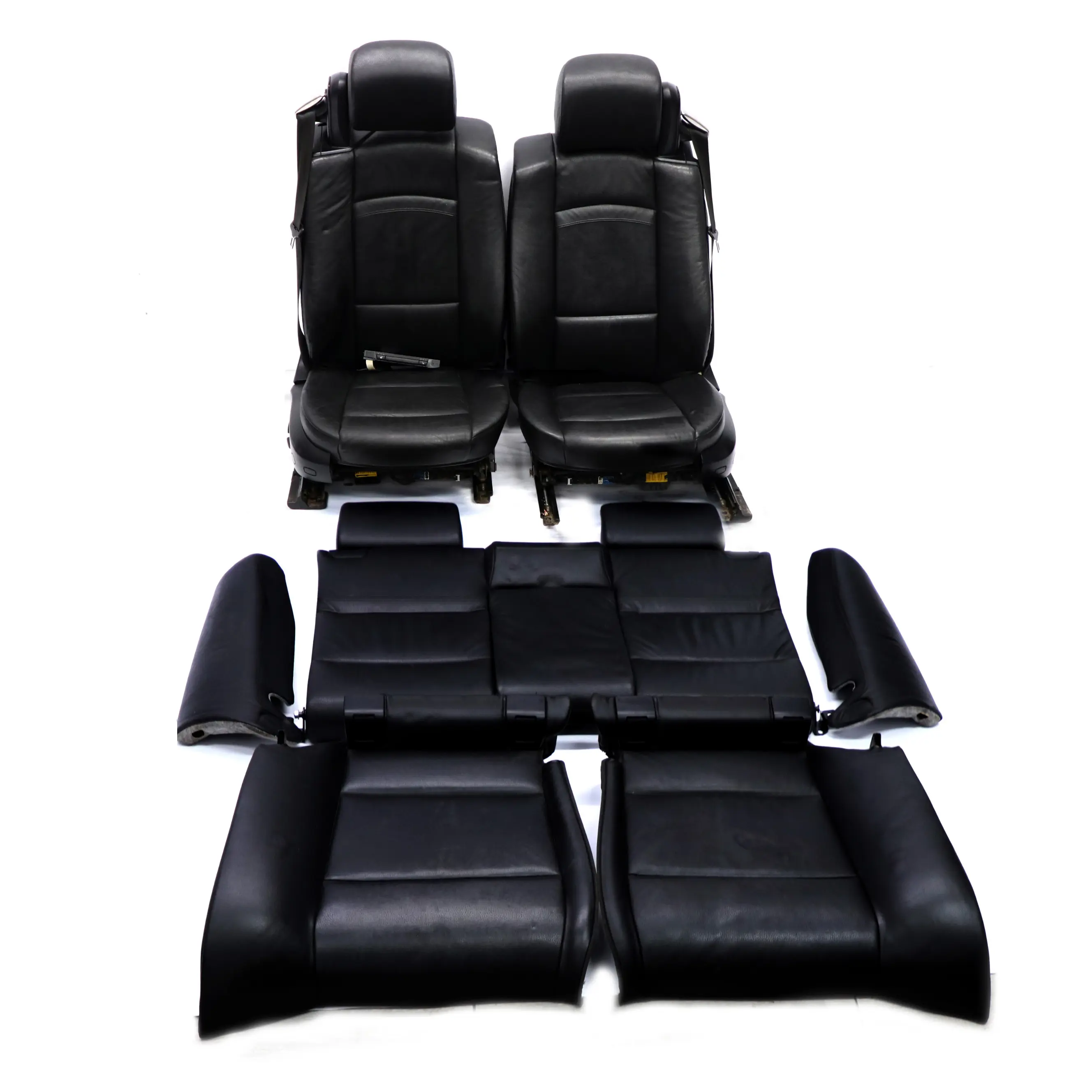 BMW E93 Heated Black Leather Dakota Interior Seats Electric Memory Door Cards