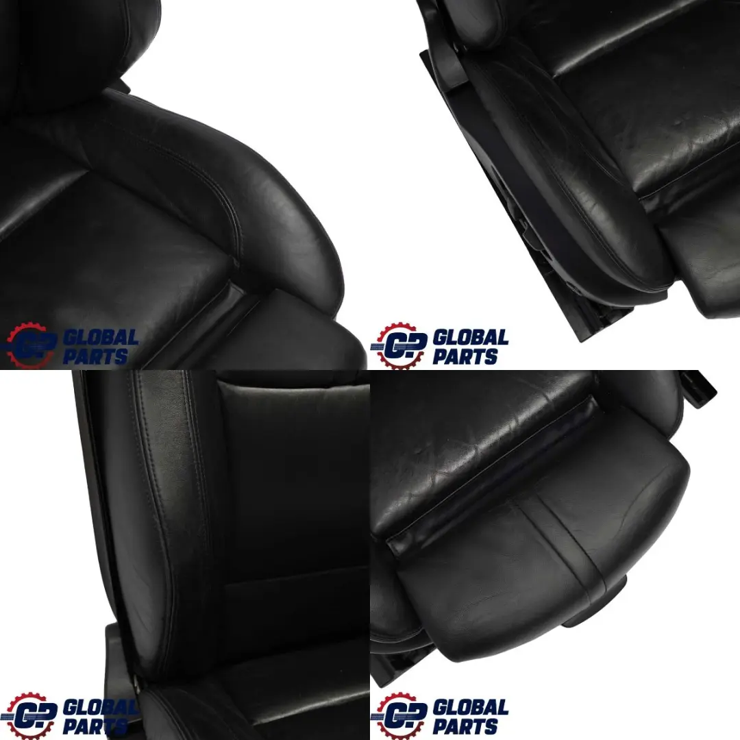 BMW E93 LCI M3 Convertible Heated Sport Black Leather Seats Electric Memory