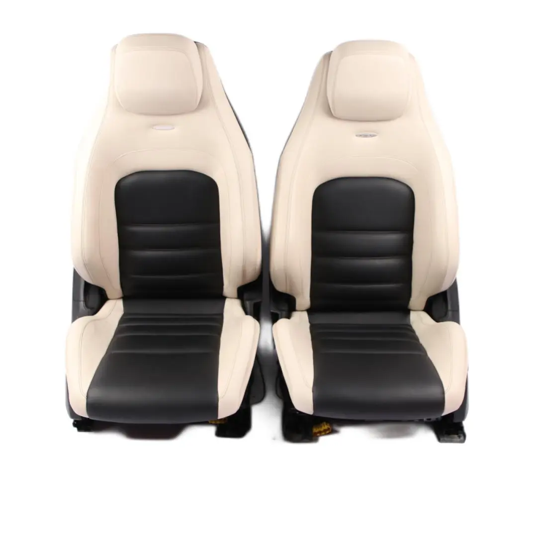 AMG Seats Mercedes C204 C63 Heated Leather Two-Color Nappa Sport Seat Memory 