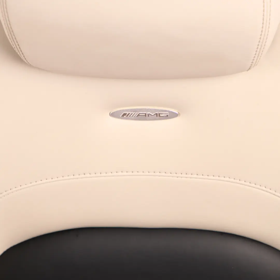 AMG Seats Mercedes C204 C63 Heated Leather Two-Color Nappa Sport Seat Memory 
