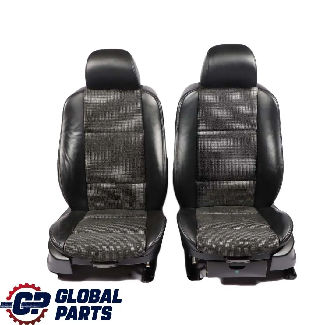 BMW X5 E53 M Sport Texture Black Leather Set Interior Seats Seat Electric Memory